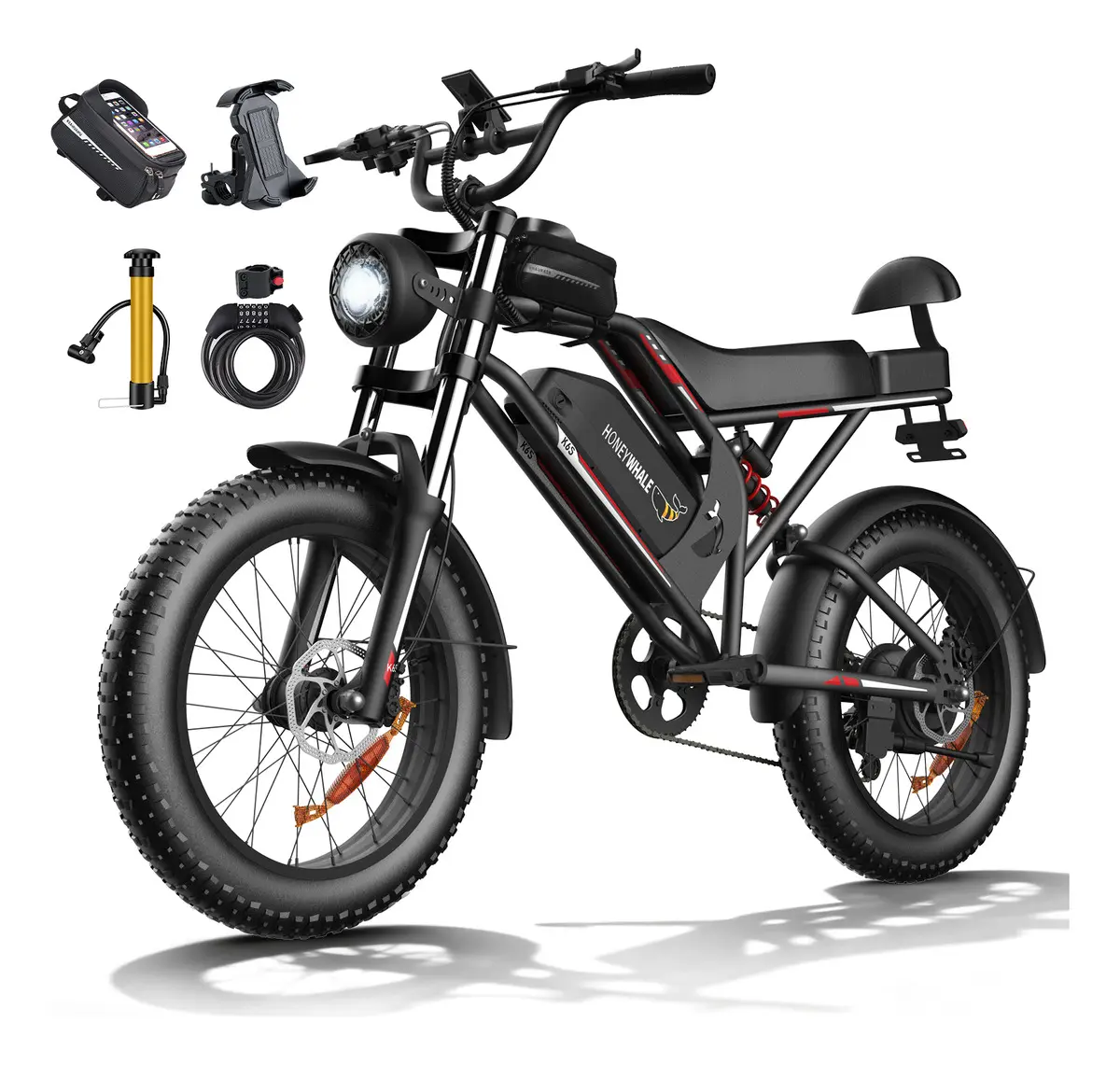 Honeywhale K6S, bicicleta elétrica